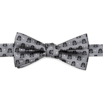 Star Wars Darth Vader Gray Polka Dot Bow Tie and Pocket Square Set