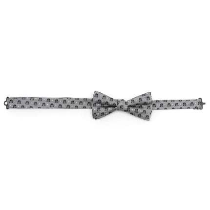 Star Wars Darth Vader Gray Polka Dot Bow Tie and Pocket Square Set