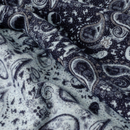 Star Wars Darth Vader Blue and Gray Paisley Scarf