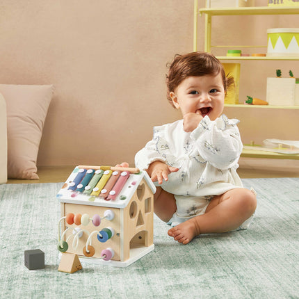 Tiny Land Cottage Activity Cube - Morandi