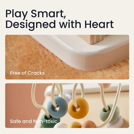 Tiny Land Cottage Activity Cube - Morandi