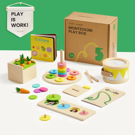 Tiny Land Montessori Toys for Toddlers (13-15 Months)