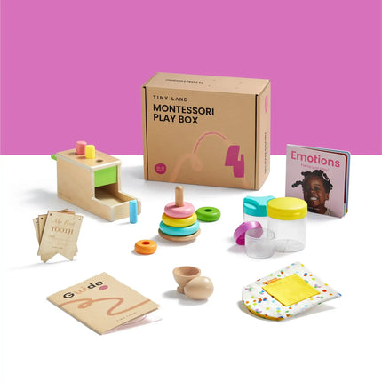 Tiny Land Montessori Toys for Infants (10-12 Months)