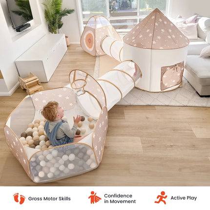 Tiny Land Discovery 5-in-1 Play Tunnel With no Balls