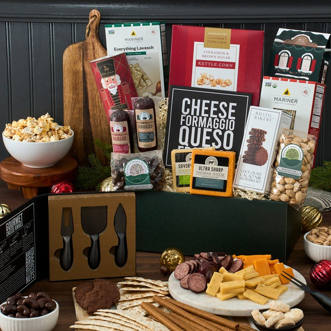 The Ultimate Meat and Cheese Gift Basket