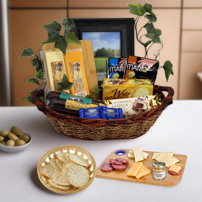 The L.B. Sympathy Gift Basket