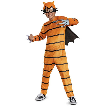Toddler Classic Cat Kid Comic Club Cat Kid Jumpsuit Costume - 3T-4T