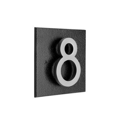 Personalized Floating Stand-Off 1-Number Sign