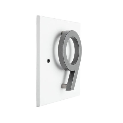 Personalized Floating Stand-Off 1-Number Sign