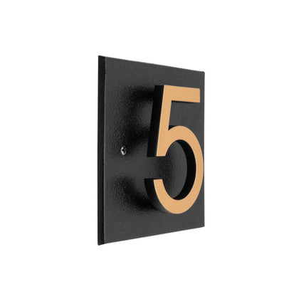 Personalized Floating Stand-Off 1-Number Sign