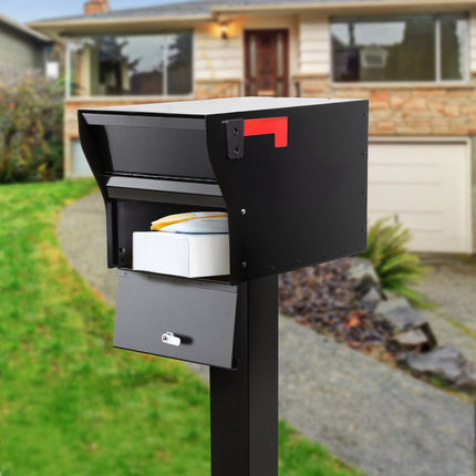 MailVault Streetside Mailbox With Standard Post