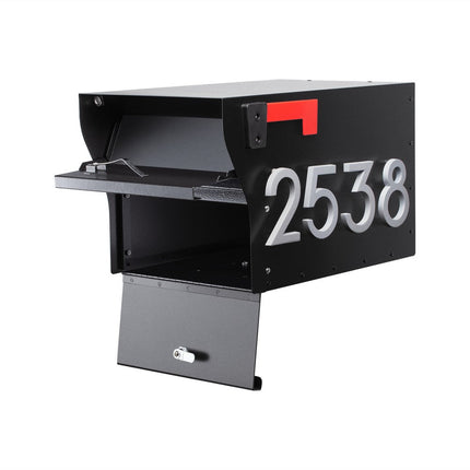 MailVault Streetside Mailbox with Stand-off Numbers