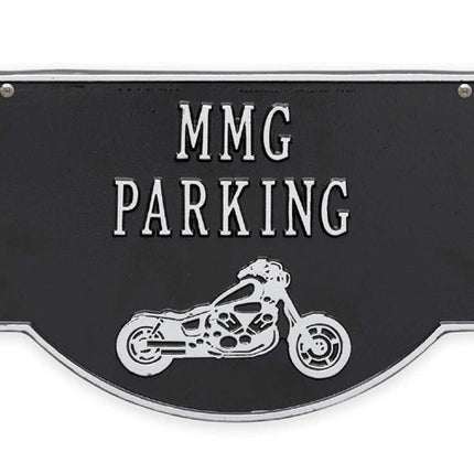 Personalized Hanging Motorcycle Plaque - 2 Side