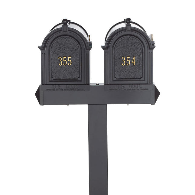 Personalized Multi Mailbox Double Package