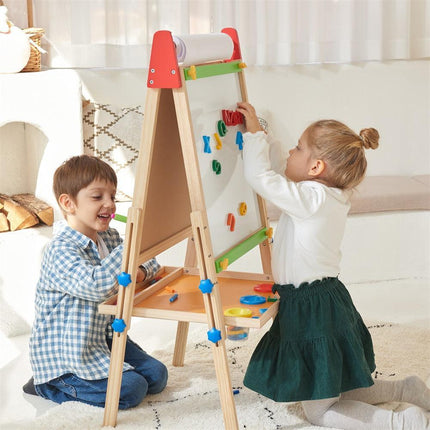 Tiny Land 3-in-1 Art Easel & Paper Roll Set