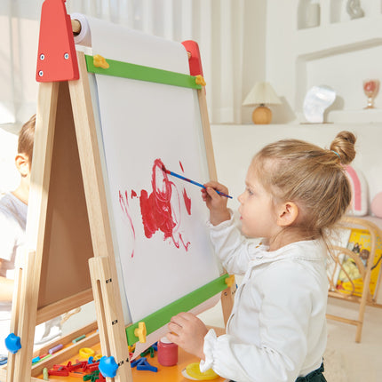 Tiny Land 3-in-1 Art Easel & Paper Roll Set