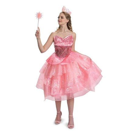 Women's Plus Size Deluxe Wicked Glinda the Good Witch Costume