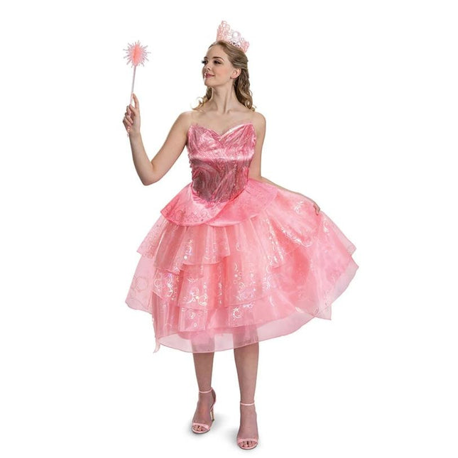 Women's Plus Size Deluxe Wicked Glinda the Good Witch Costume