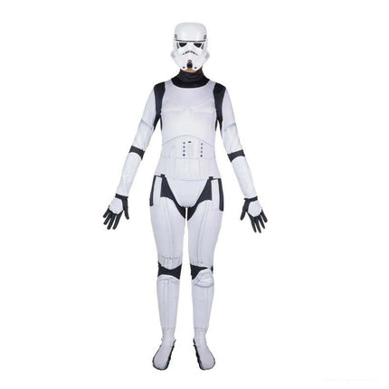 Women's Zentai Star Wars: A New Hope Stormtrooper Jumpsuit Costume