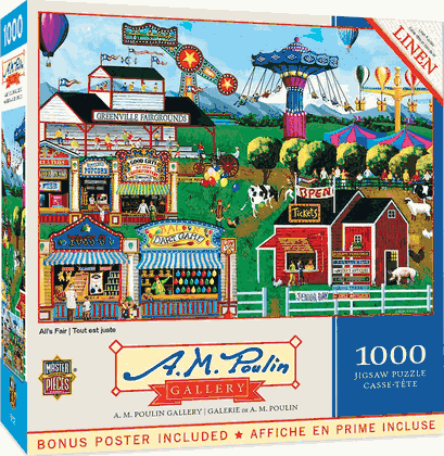 A.M. Poulin All's Fair 1000 Piece Puzzle