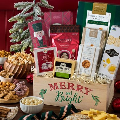 A Merry and Bright Christmas Gift Box