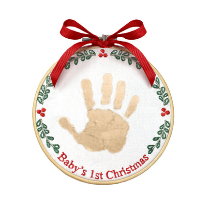 "A Stitch in Time" Baby Handprint Ornament Kit