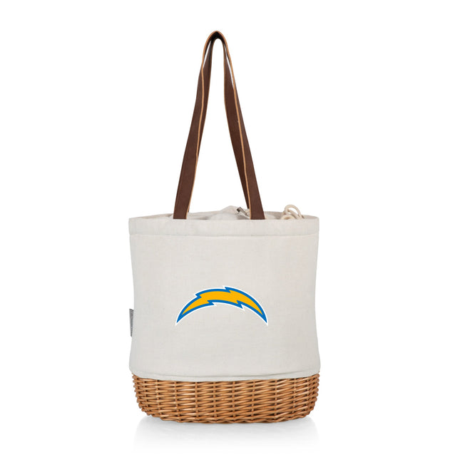 Los Angeles Chargers - Pico Willow and Canvas Lunch Basket