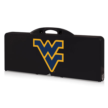 West Virginia Mountaineers Picnic Table Portable Folding Table w Seats