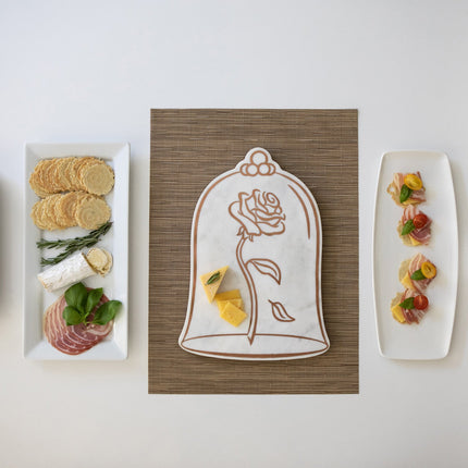 Beauty & the Beast - Marble Serving Stone