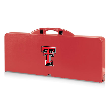 Texas Tech Red Raiders Picnic Table Portable Folding Table with Seats