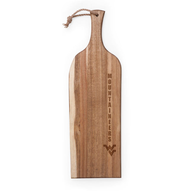 West Virginia Mountaineers - Artisan 24" Acacia Charcuterie Board