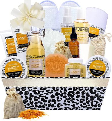 Above and Beyond Mango Melon & Sweet Orange Spa Gift Basket