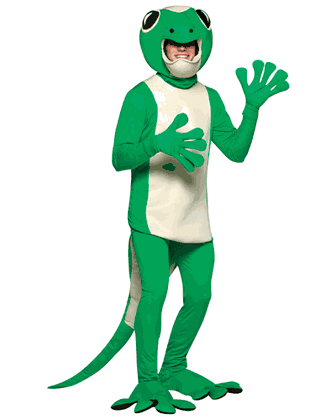 Adult Gecko Costume