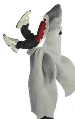 Adult Man Eating Shark Costume