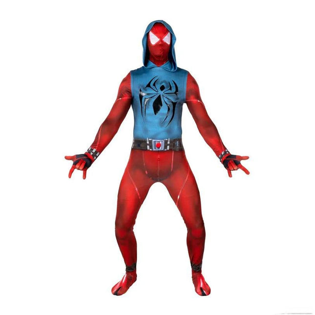 Adult Zentai Marvel Spider-Man Remastered Scarlet Spider Costume