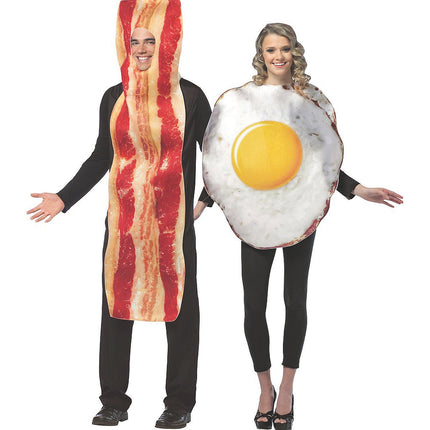 Adult Bacon and Eggs Costume Set
