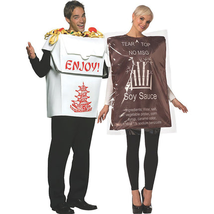 Chinese Take Out and Soy Sauce Costume Set