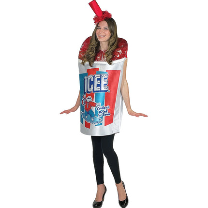 Adult Sparkle Red ICEE Costume