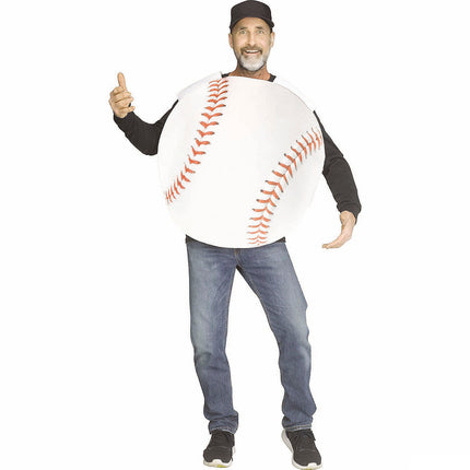Adult Baseball Sport Ball Tunic Costume