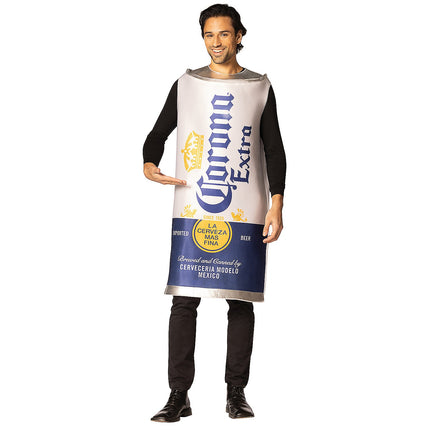 Adult Corona Extra Beer Can Costume