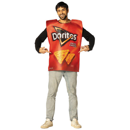 Adult Doritos Nacho Cheese Bag Tunic Costume