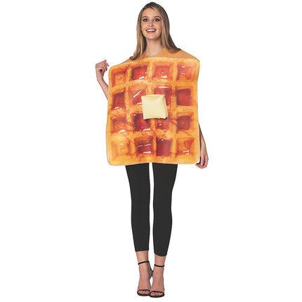 Adult Waffle  Halloween Costume