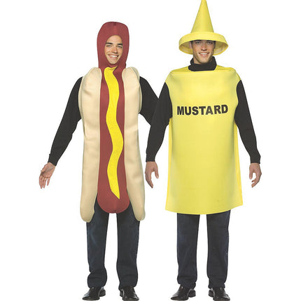 Hot Dog and Mustard Costume Set