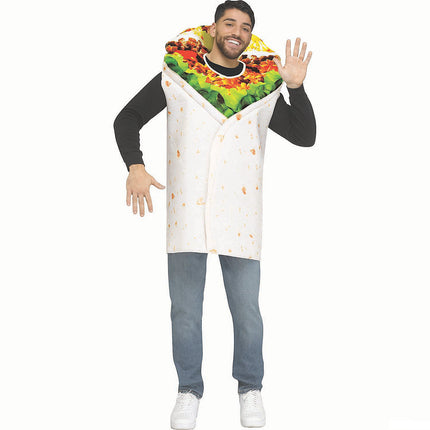 Adult Multicolor Burrito Costume