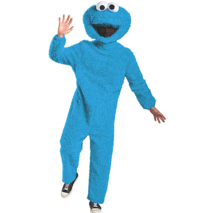 Adult Prestige Sesame Street Cookie Monster Costume