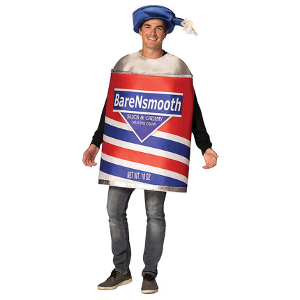 Adult Shaving Cream Can Costume