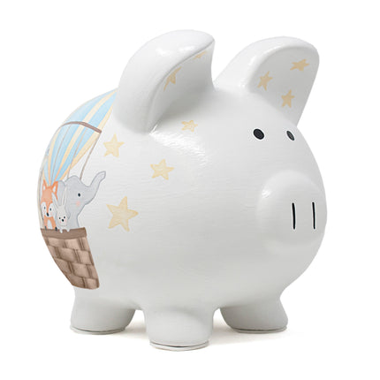 Air Balloon Large Piggy Bank
