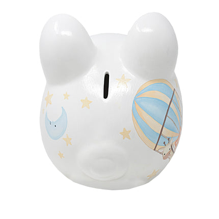 Air Balloon Large Piggy Bank