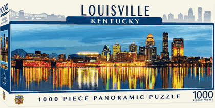 American Vista Panoramic Louisville 1000 Piece Puzzle