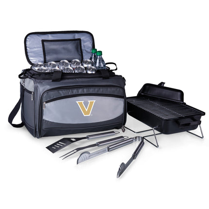 Vanderbilt Commodores Buccaneer Portable Charcoal Grill & Cooler Tote